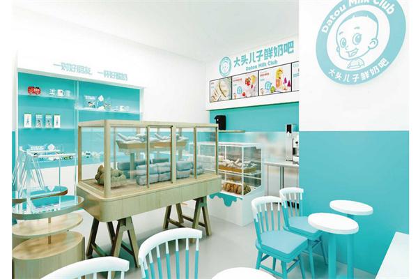 大头儿子鲜奶吧产品 门店图片