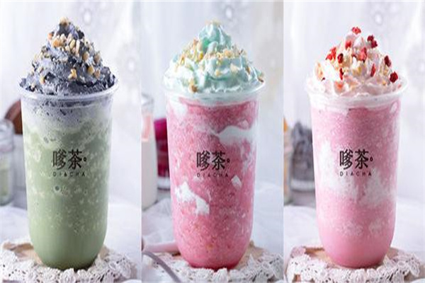 嗲茶奶茶产品 门店图片