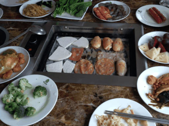 韩品香自助烤肉火锅店