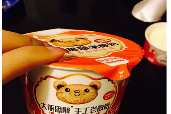 大熊酸奶产品 门店图片