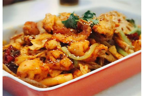 大嘴巴干锅牛蛙产品 门店图片