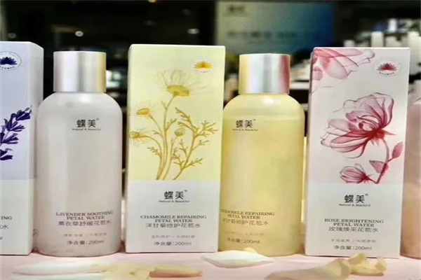 蝶美护肤品产品 门店图片