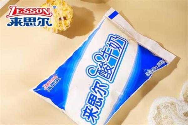 来思尔酸奶紫米露产品 门店图片