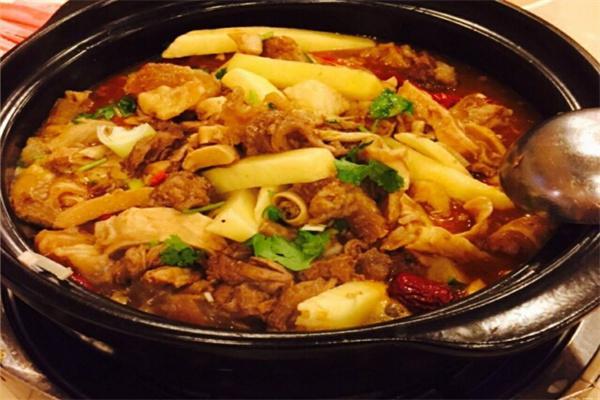 牛腩山筋头巴脑一锅香产品 门店图片