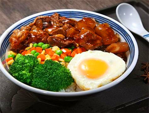 米外婆卤肉饭产品 门店图片