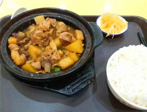 妹涵黄焖鸡米饭产品 门店图片