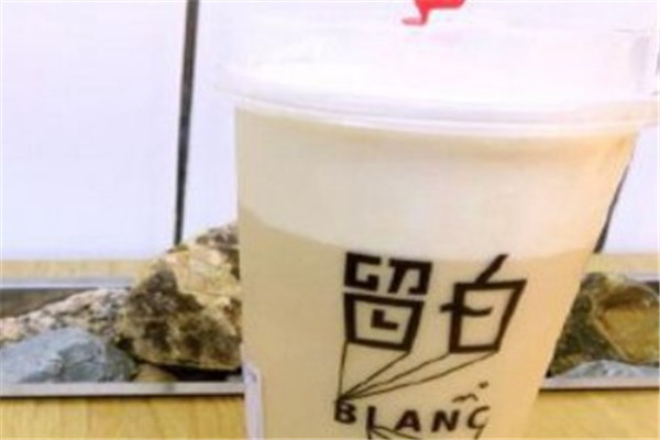 留白奶茶产品 门店图片