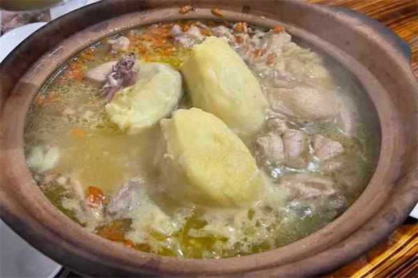 捞喜炭炉榴莲鸡煲