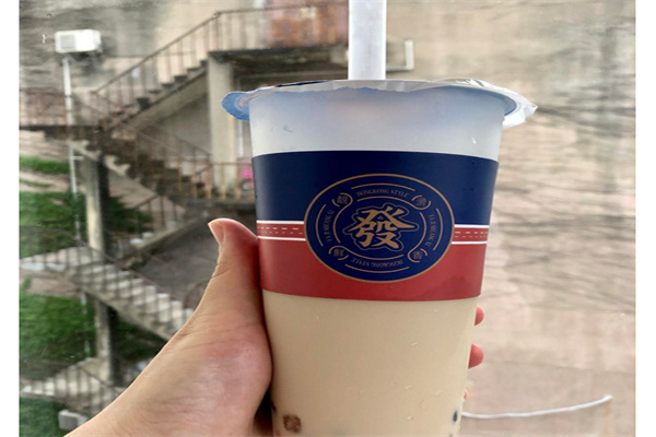 发记双喜奶茶产品 门店图片