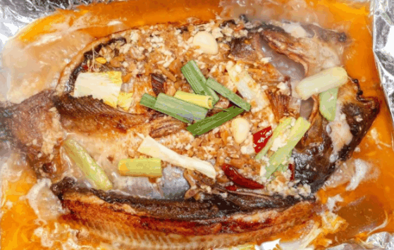 钩搭纸包鱼