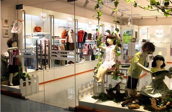 可米熊童装产品 门店图片