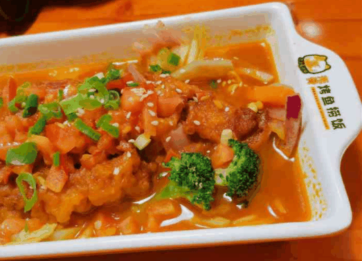 恋上鱼的猫烤鱼捞饭