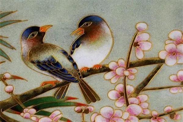 景泰蓝工艺画产品 门店图片