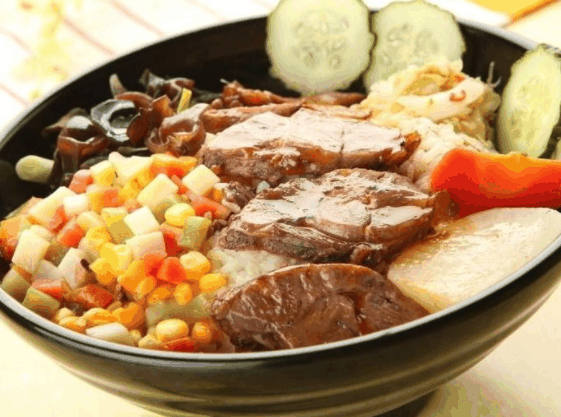 小天地牛肉饭