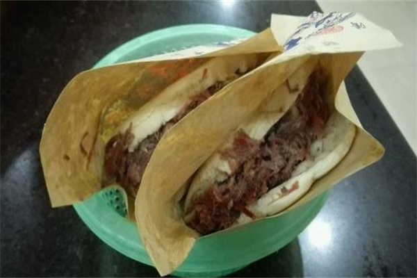 李老三牛肉夹馍产品 门店图片