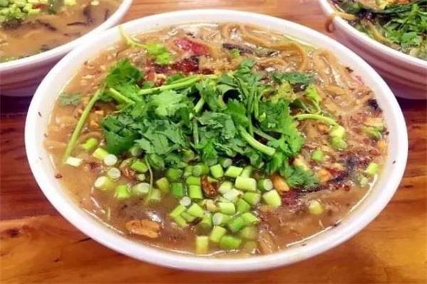 李记山野菜杂面条