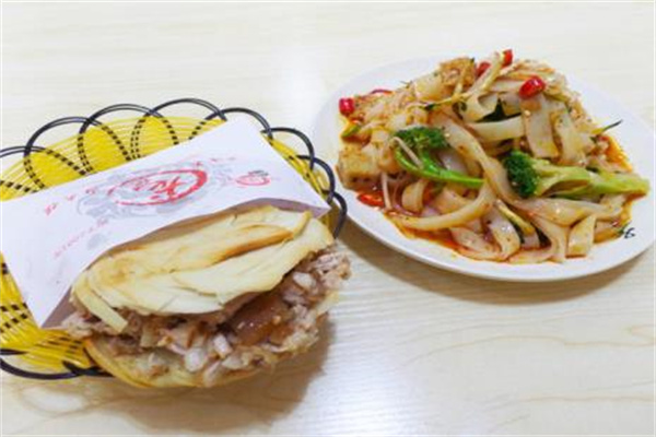 里肉夹馍凉皮产品 门店图片