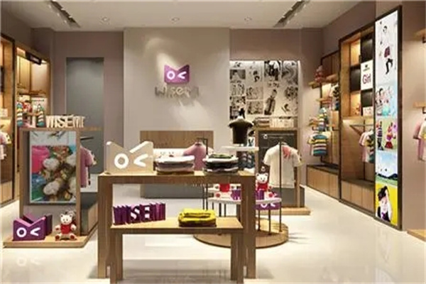 硕士猫童装产品 门店图片