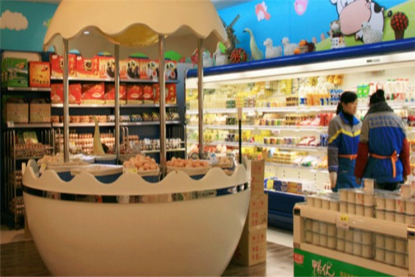 绿安超市产品 门店图片