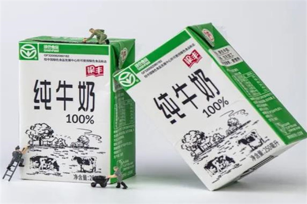 梁丰乳业产品 门店图片