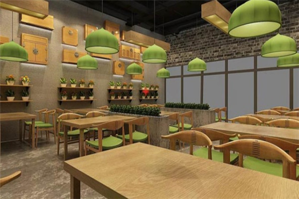 绿一中式快餐产品 门店图片