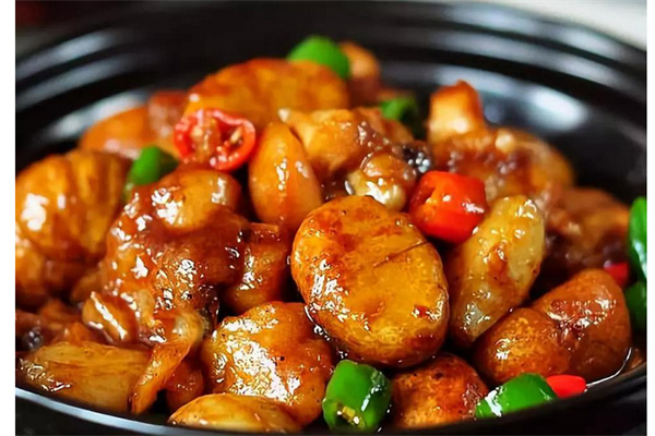 福将板栗鸡产品 门店图片