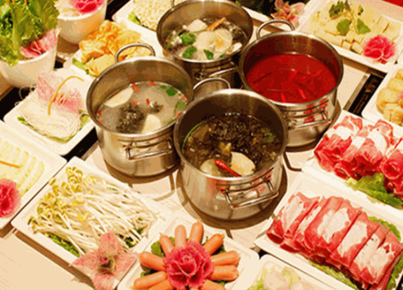 蜀味往事旋转小火锅产品 门店图片
