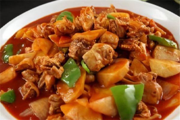 西部鲜大盘鸡产品 门店图片