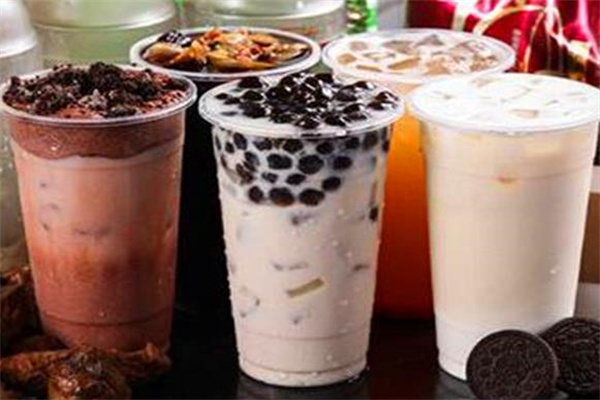 天美来奶茶产品 门店图片