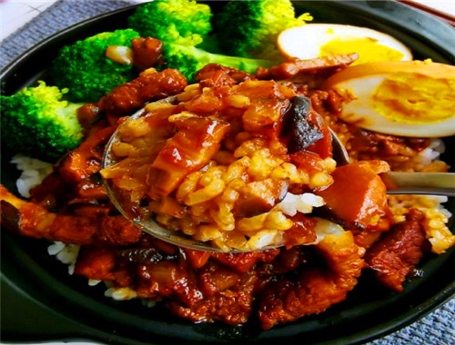 台式卤肉牛排饭产品 门店图片