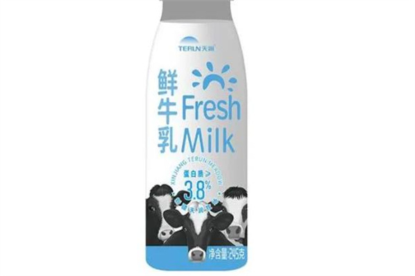 天润鲜奶每日配送产品 门店图片