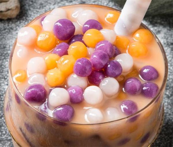 汤圆奶茶产品 门店图片