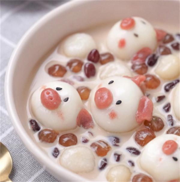 汤圆奶茶产品 门店图片