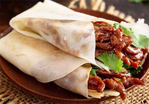 唐老鸭烤鸭卷饼产品 门店图片