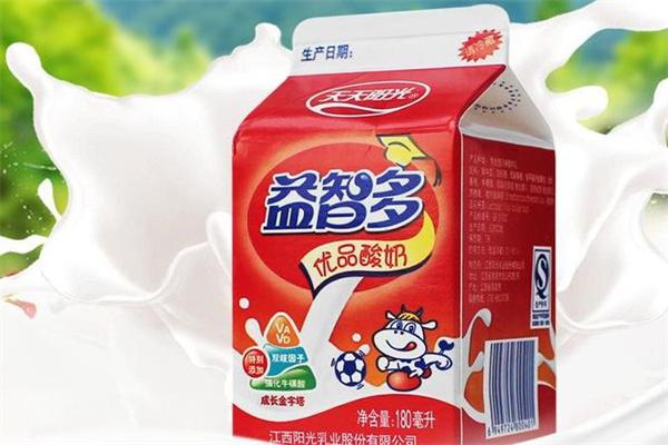 天天阳光乳业产品 门店图片