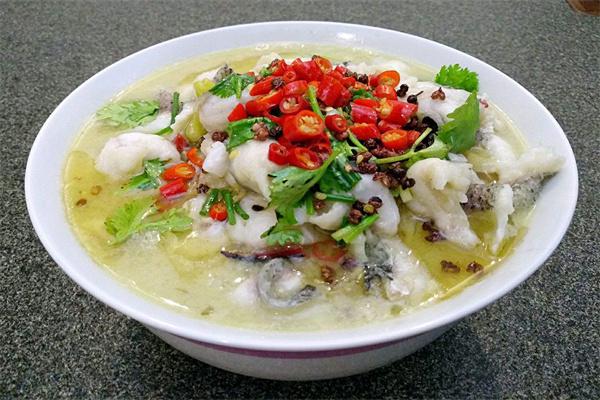 鲜爽酸菜鱼粉产品 门店图片