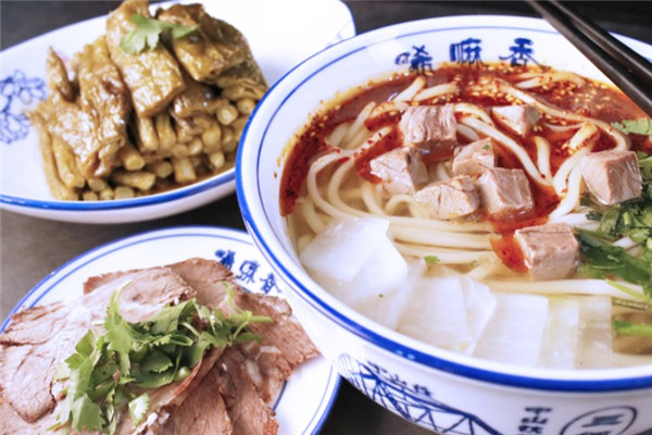嘻嘛香牛肉面产品 门店图片