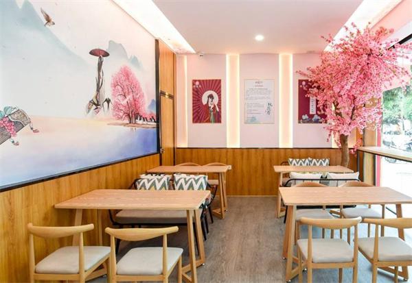 桃花坞奶茶产品 门店图片