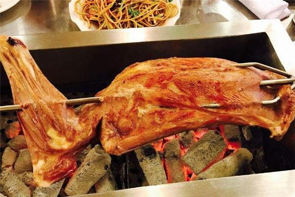 江一湖炭烤羊腿