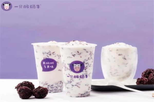 一只酸奶牛