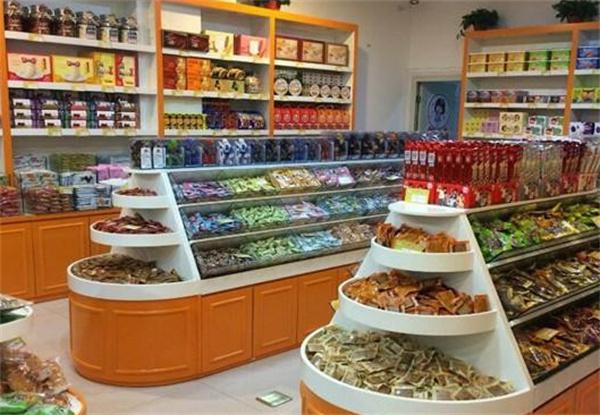 小食品零食店产品 门店图片