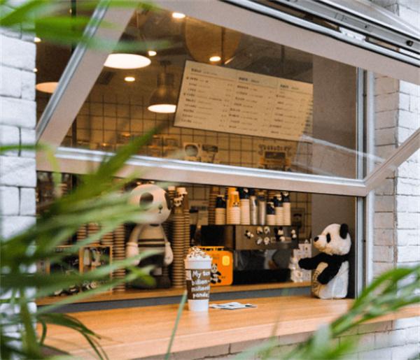小熊猫奶茶店产品 门店图片