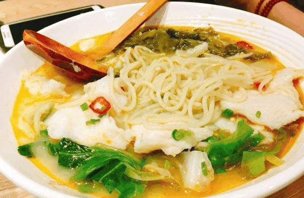 友达酸菜鱼面