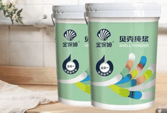 金贝壳涂料