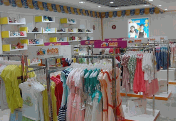 小叮当童装产品 门店图片