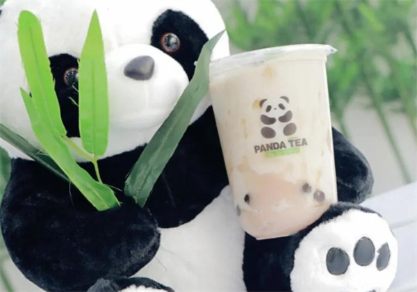 小熊猫奶茶店产品 门店图片