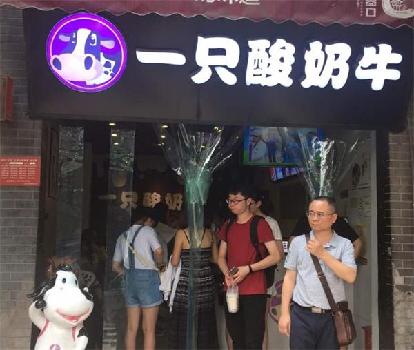 一只酸奶牛