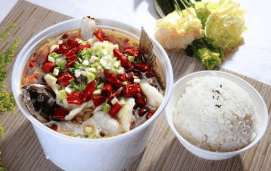 酸菜鱼米饭
