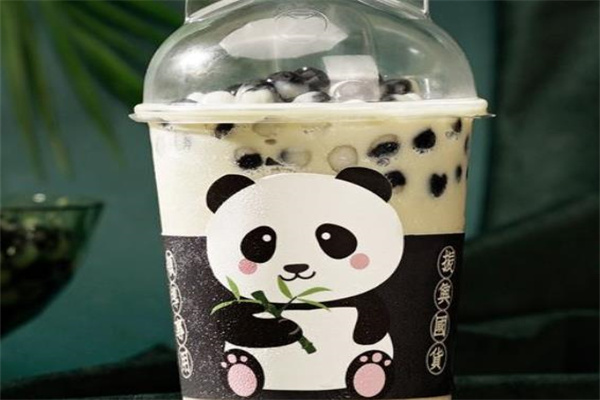 熊猫醉茶