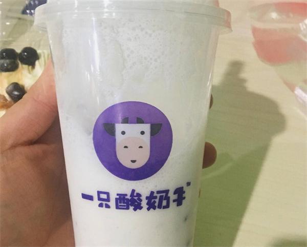 一只酸奶牛